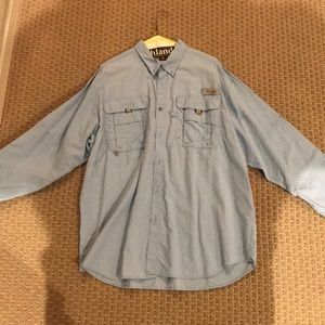 Columbia PFG long sleeve button down